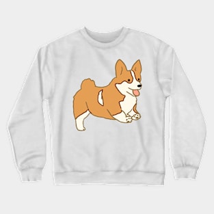 Funny Corgi  illustration Crewneck Sweatshirt